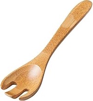 Symbi ETHICLE ECL-7-3 Server Fork, Natural Material, Bamboo Tableware, Dishwasher-safe, Microwave-sa