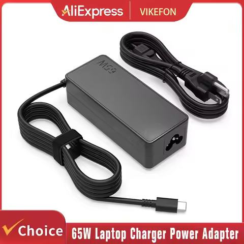 VIKEFON 65W USB C Laptop Charger Power Adapter for Lenovo ThinkPad,Hp,Chromebook,Yoga,Dell, ASUS,Ace