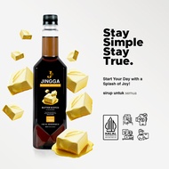 Jingga Butterscotch Syrup 750 ml - Jingga Sirup Rasa Butterscotch