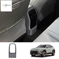 Car Rear Air Conditioning Vent Frame Outlet Trim Covers Stickers for Hyundai KONA 2024+ Car Accessories