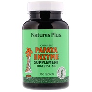 NaturesPlus, Chewable Papaya Enzyme Supplement, 360 Tablets