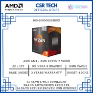 AMD RYZEN 7 5700G AM4 8 Core 16 Thread 16MB L3 CACHE AMD Radeon Vega 8 Graphics (100-100000263BOX)