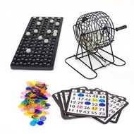 Iron cage bingo loto game, fun entertainment game set