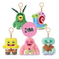 [READY INSTANT] FUGGLER X Spongebob Keychain Pendant ORIGINAL 100%