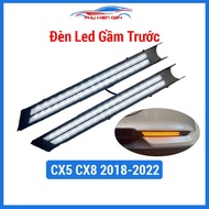 Đèn led gầm cản trước ô tô Mazda CX5 CX8 2018 2019 2020 2021 2022 chuẩn form độ led chiếu sáng trang