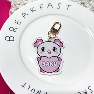 Kpop Idol Nct กระเป๋าพวงกุญแจจี้การ์ตูนอะคริลิคสองด้านอุปกรณ์เสริมเสน่ห์