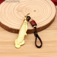 Fish Keychain Retro Golden Arowana Fortune Fish Pendant Men Women Bag Pendant Jewelry Pendant
