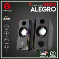 Fantech GS302 Alegro RGB Gaming Speaker Dual Connection BT/3.5mm Audio Jack For pc laptop mobile pho