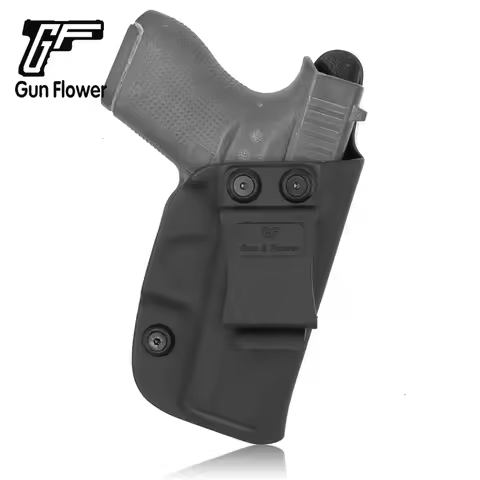 Gun&Flower Glock 26/27/33 Concealed Carry Kydex Holster 9mm Fast Draw Inside Waistband Pouch Pistol 