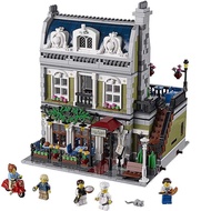 Lego Street View Series Paris Restaurant 10243 Adult High Difficulty Assembly Blocks Toy/07