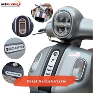 Yamaha Fazzio Emblem Garnish Accessories Package