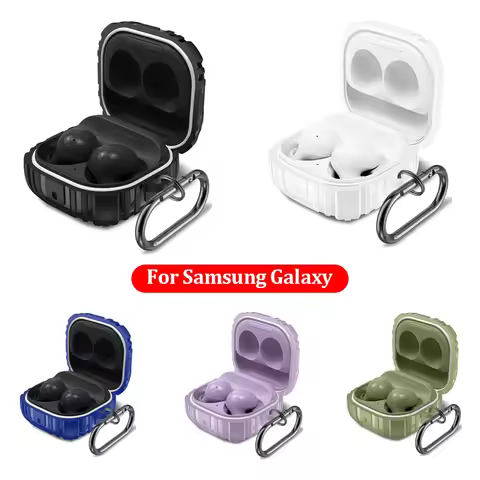 Cover for Samsung Galaxy Buds 2 Pro Live FE Case Soft TPU Shockproof Funda for Samsung Buds Pro Buds