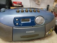 早期 Casio CD音響 卡式 收音機（含電源線）