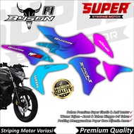 Byson FI New Sticker Anti Fade Cool Striping Byson Striping Byson FI New Striping Yamaha Byson FI Ne