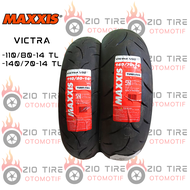 BAN LUAR MOTOR AEROX MAXXIS VICTRA 110/80 &amp; 140/70 RING 14