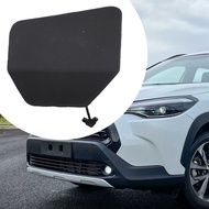 [MY]Front Bumper Towing Hook Cover Black Plate Cap for Toyota for Corolla Cross 2022