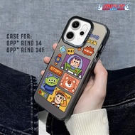 OPPO RENO 14 14F CASE - SO COOL HOLOGRAM PREMIUM MATTE TOY STORY Motif - HYBRID IMD PLATE Softcase -