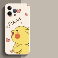 Shockproof suitable for Redmi 9A 9C 9T 10 10C Note 9S Note 9 Pro Note 10 Note 10S Note 11 Note 11S Nice Pikachu Straight Edge Protective Phone Case