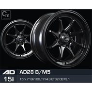 AD 15 inch 7JJ 4X100 4X114.3 ET32 CAR SPORT RIMS WHEELS AD28