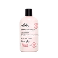 philosophy white cherry hydrating shower gel bubble bath & shampoo 480ml (16oz)