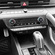 Penutup Panel Suis AC Konsol Tengah YOUTOOCAR Aksesori Dalaman Serasi dengan Hyundai Elantra N/N Lin
