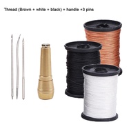 Leather Shoes Sewing Tool Set DIY Hand Sewing Needle Kit Jarum Jahit Kasut Kulit Tent