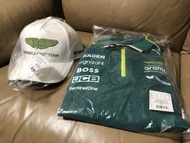 《Brand New》Authentic Aston Martin F1 Team Polo衫及帽子