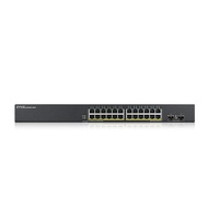 ZyXEL (GS1900-24HPV2) 24-port GbE Smart Managed PoE Switch with GbE Uplink