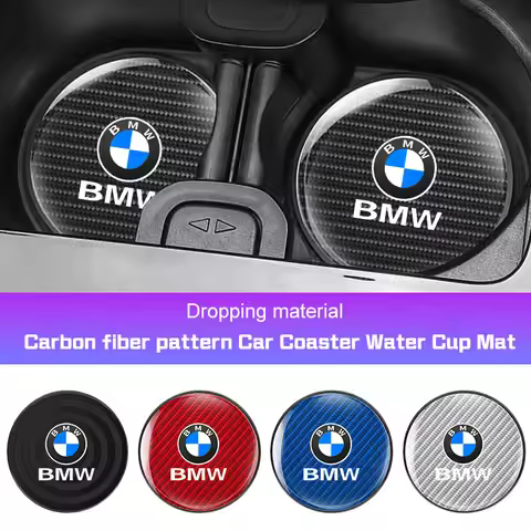 For BMW X1 X2 X3 X5 X4 X6 X7 1 3 5 6 7 Series E60 E90 E70 G20 G30 G70 Car Coaster Water Cup Holder M