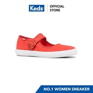 KEDS WF64462 CHAMPION MJ ORGANIC CANVAS/RED Women's Canvas Shoes Red good