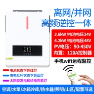 Solar High Frequency3.6KW Photovoltaic Power Generation6.2KW Built-in MPPT Controller integrated mac