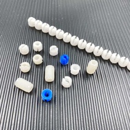 Three-in-One Plastic Embedded Nut Furniture Accessories Nylon Expansion Opening Embedded Nut