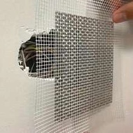 1/5pcs Drywall Repair Aluminum Alloy Patch, Fiberglass Mesh Covered Galvanized Board, Drywall Hole F