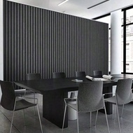 1 Cuộn 45cm/17,72in*300cm, 500cm/118,11, 196,85in Giấy dán tường tự dính PVC, Họa tiết'sọc tối giản 