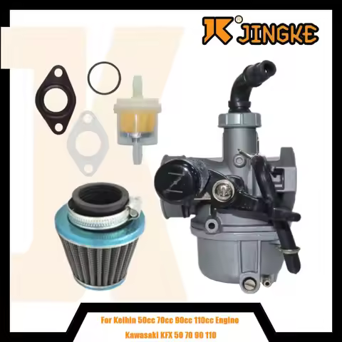 pz19 19mm Motorcycle Carburetor For Keihin 50cc 70cc 90cc 110cc Engine Kawasaki KFX 50 70 90 110 ATV