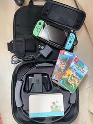 Switch主機 + 健身環 + 動森遊戲