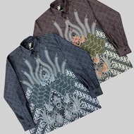 KEMEJA BATIK DANANTARA / SML XL 2XL 3XL 4XL 5XL 6XL 7XL 8XL 9XL 10XL JUMBO MEN'S SHIRT/ BIGSIZE MEN'