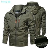 Casual▽【Ready Stock】Outdoor sports jacket Hooded men women Windproof and waterproof jaket lelaki Hiking jacket Mountaine