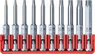 PB Swiss Tools Full BitBlock PB E6.703 with 10 E6 1/4" PrecisionBits | 100% Swiss Made | Bits can be