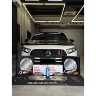 Brembo Pista FF6 BIG BRAKE KIT MIN RIM 18INCH GREY , ENP FRONT SET