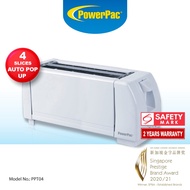 PowerPac Bread Toaster 4 Slice Pop-up Bread Toaster ( PPT04)