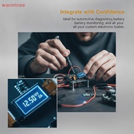 (warmtree) DC 0-30V Mini Digital Voltmeter 5Hz 10Hz Adjustable 0.5 Inch OLED Display for  Voltage Te