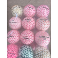Golf Second-Hand Ball Cherry Blossom Ball Petal Three-Layer Ball 9/10% New 12 Pieces a Pack Playing 