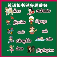 Teaching Aids English Teaching Aids Interest Hobby English Teaching Aids Open Class Props Early Educ