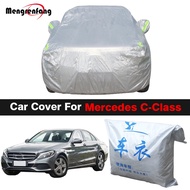 Car Cover Sun Shade Rain Snow Protect Cover For Mercedes C Class C180 C200 C230 C240 C250 C280 C300 