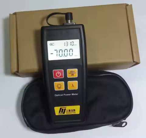 YJ-350 YJ-350A Yj-350C -70~+6dBm or -50~+26dBm Handheld Mini Optical Power Meter