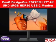 BenQ DesignVue PD2705U 27” 4K UHD sRGB HDR10 USB-C Designer Monitor