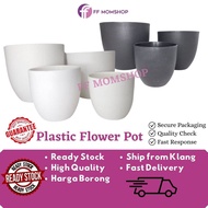 Large White Plastic Vase Nordic Modern Big Flower Pot Pasu Bunga Plastik Putih Besar Murah Hiasan da