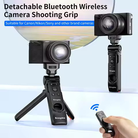 KingMa-Camera Remote Control, Wireless Shooting Grip, Tripod for Still, Video,Vlogging For Sony ZV-1