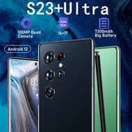 【CAN COD+READY】Original phone S23 Ultra 5G S23Ultra 5G 7.3 Inch HD full screen hp 16G RAM 1TGB ROM 50MP 108MP cheap cellphone washing warehouse Android 13.0 Face Recognition Unlocked Mobile Phones Qualcomm SM8550 6800Mah